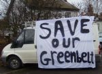 Barton Green Belt Protest Jan 2010